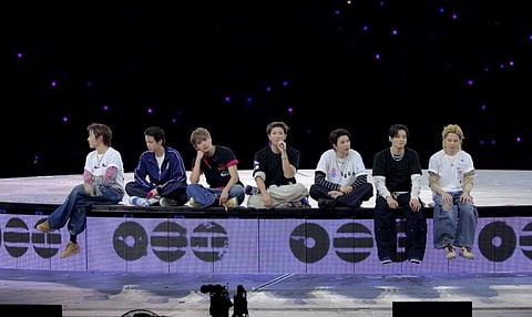 BTS in Busan.