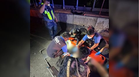 Pasig crash leaves rider critical