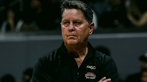 BARANGAY Ginebra head coach Tim Cone