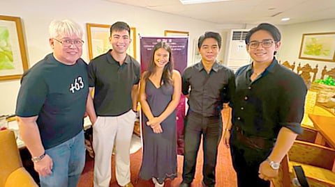 DIRECTOR Frannie Zamora, Derrick Monasterio, Andrea Manuel-Stevenson, Jay Mangui and Bon Franz Gonzales.