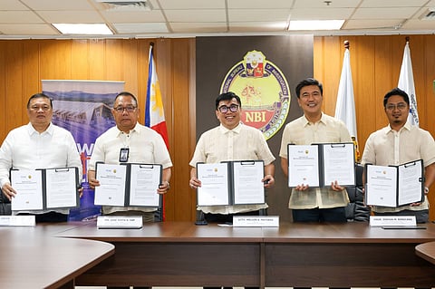 NBI Director Atty. Melvin Matibag, and BCDA President and CEO Joshua M. Bingcang lead the signing of the MOU for the establishment of NBI facilities inside the New Clark City. The MOU signing was held at the NBI Headquarters on 15 June 2026. 