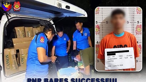 P6M worth of contraband cigarettes seized in Zamboanga anti-smuggling ops