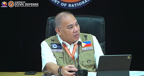 Office of Civil Defense (OCD) USec. Harold Cabreros