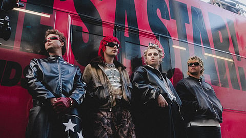 Australian rock band 5 Seconds of Summer. 