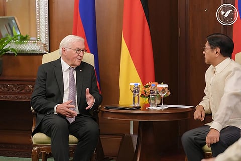 President of the Federal Republic of Germany, Frank Walter Steinmeier, meets President Ferdinand Marcos Jr. in Malacanang Palace on Tuesday , marking a significant milestone in the longstanding diplomatic relations between the two countries.