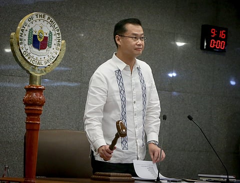 Senate President Sherwin Gatchalian