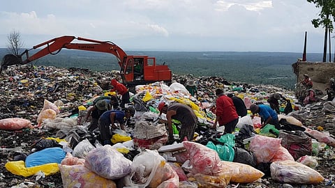 THE New Carmen Sanitary Landfill in Davao was placed under operational suspension after a trash slide triggered by heavy rains, prompting the Department of Environment and Natural Resources to order a halt to its operations.