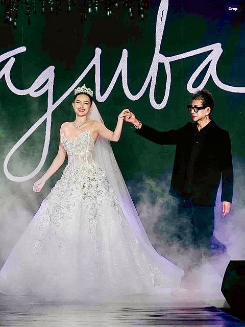 VAL Taguba and his beauty queen finale.