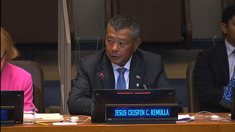 Ombudsman Jesus Crispin Remulla delivered his opening remarks at the 7th Conference on SDG 16 at the UN Headquarters in New York City on Thursday, 18 June.