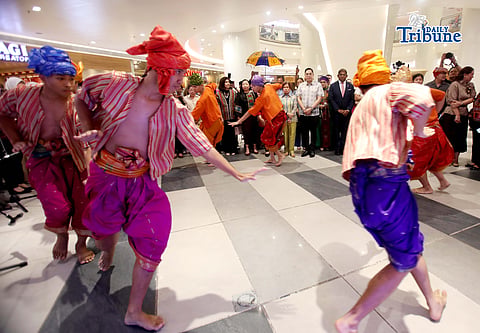 (June 19 2026) Sindaw Philippines Performing Arts Guild dance group performing, during the opening of the 3rd Halal Tourism and Trade Expo Philippines, held at Level 3, Gateway Mall 2, Araneta City, Quezon City on Friday 19 2026, the event showcases Muslim-friendly travel, local Halal products, and cultural exchanges, runs from June 19–21, 2026. Photo/Analy Labor