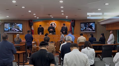 The Sandiganbayan Third Division decided to tenporarily postpone the arraignment hearing of former Energy Secretary Alfonso Cusi and his supposed cohorts to 26 June.
