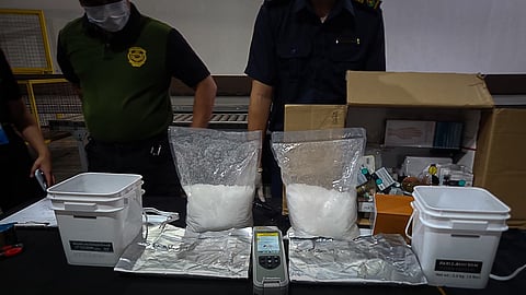 P27.54M shabu inside salon products seized in Port of Clark