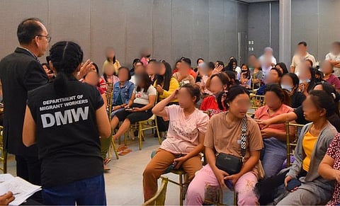 OFFICIALS from the Department of Migrant Workers led the rescue of 78 overseas Filipino worker applicants after shutting down an illegal, overcrowded accommodation facility in Barangay Palanan, Makati City. The operation targeted an unregistered site used by Jenerick International Manpower Incorporated to house applicants promised domestic work deployments in Asia and the Middle East.