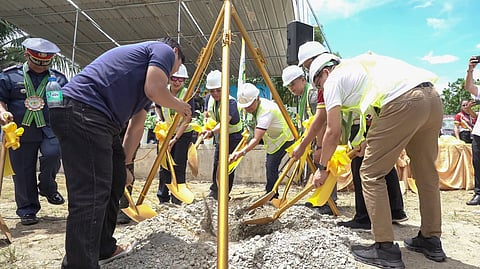 A groundbreaking ceremony was held Friday for a 2.48-km road and 151-meter bridge in Catubig, Northern Samar under the PAMANA peace and development program. 