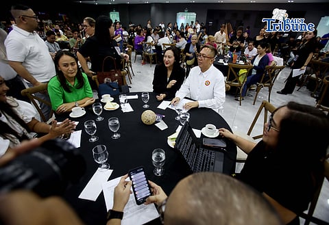 (June 19 2026) Quezon City Mayor Joy Belmonte led the 2nd QC LGBTIQ+ Business Summit with  Akbayan partylist Rep. Perci Cendaña and other officials to support on June 19 2026, The summit aims to help LGBTIQ+ entrepreneurs navigate change and become future-ready. Photo/Analy Labor
