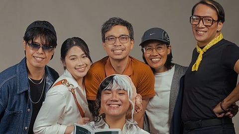 The cast of "Ang Kawatan"