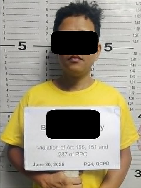 Drunk man nabbed after harassment incidents in QC
