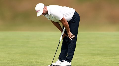 WYNDHAM Clark fires a one-under par 69 to post a four-shot lead heading into the third round of the US Open.