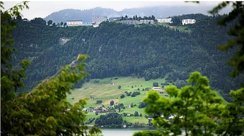 Talks on implementing the US-Iran deal were scheduled to take place at the Burgenstock resort, overlooking Lake Lucerne in central Switzerland 