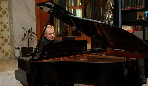 INTERNALLY acclaimed French pianist Maxime Zecchini.