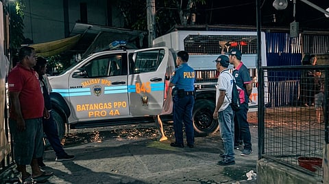 THREE members of the same family were killed while another was injured after they were stabbed inside their home in Barangay Aya, Talisay, Batangas on Friday night.