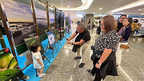 VISITORS enjoy the biodiversity exhibit spearheaded by the Department of Environment and Natural Resources Region 7 at the SM City Cebu.