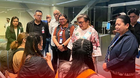 TWENTY-FOUR overseas Filipino workers repatriated from Russia arrive safely at NAIA Terminal 1, ending a difficult journey and reuniting with loved ones back home.