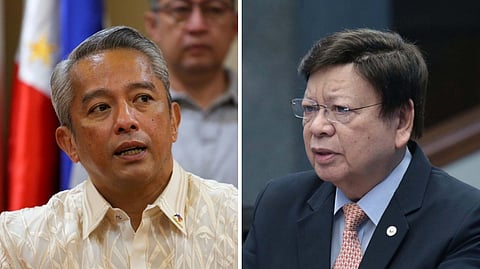 INTERIOR and Local Government Secretary Jonvic Remulla and 
