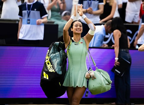 ALEX Eala remains in high spirits despite a semifinal exit in the Berlin Open as she trains her sights on the Homburg Open.
