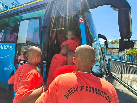 NBP inmates transferred to Sablayan Prison and Penal Farm
