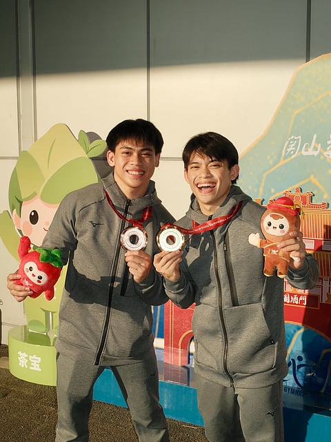 BROTHERS Carlos and Karl Eldrew Yulo deliver the good in the 13th Senior Artistic Gymnastics Asian Championships in Zunyi, China.