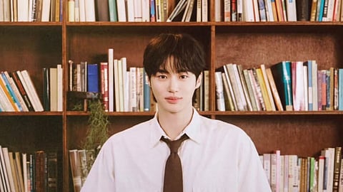 Korean actor and model Byeon Woo Seok.