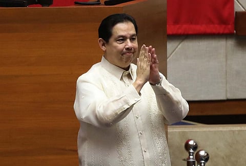 Former House Speaker and Leyte 1st District Rep. Martin Romualdez