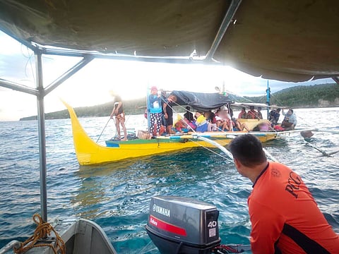 PCG rescues 28 aboard distressed banca off Sarangani