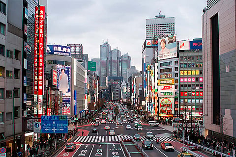 Streets of Tokyo, Japan