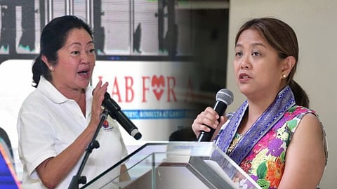 NANCY BINAY AND FIRST LADY LIZA ARANETA-MARCOS