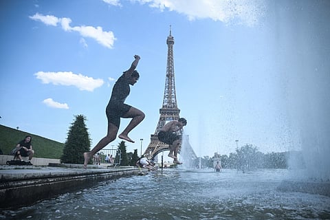 France suffers major power outage 
as Europe wilts from heatwave