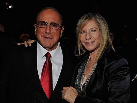 Barbra Streisand pays tribute to Clive Davis