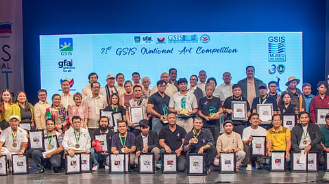 GSIS honors winners of 21st National Art Competition
