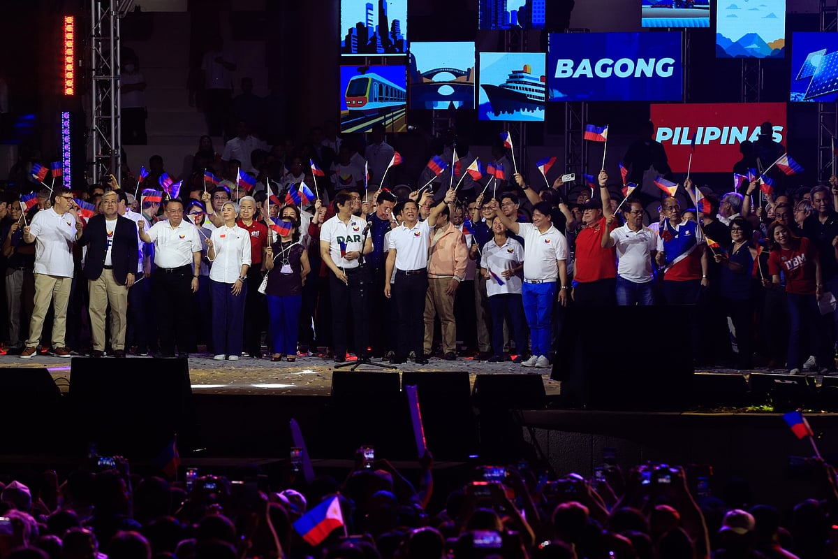 Marcos, Duterte supporters rally in Philippines as family rift deepens