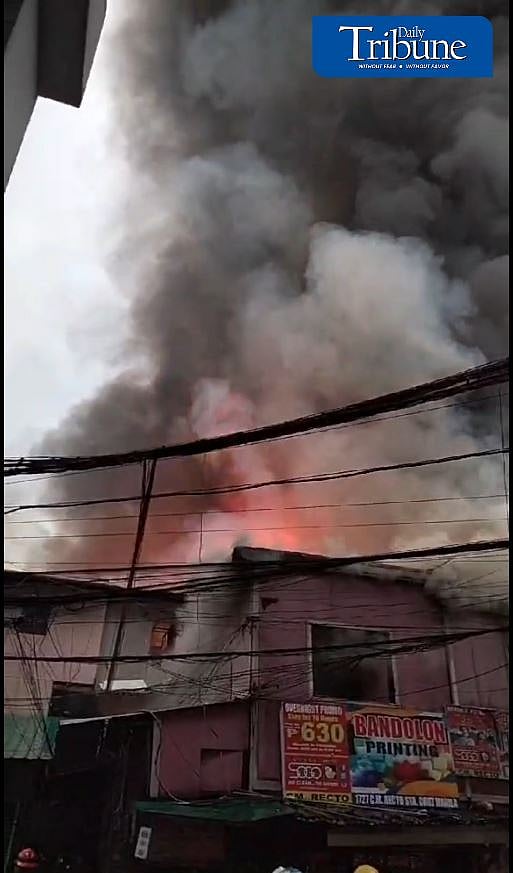 Fire in Recto reaches 4th alarm
