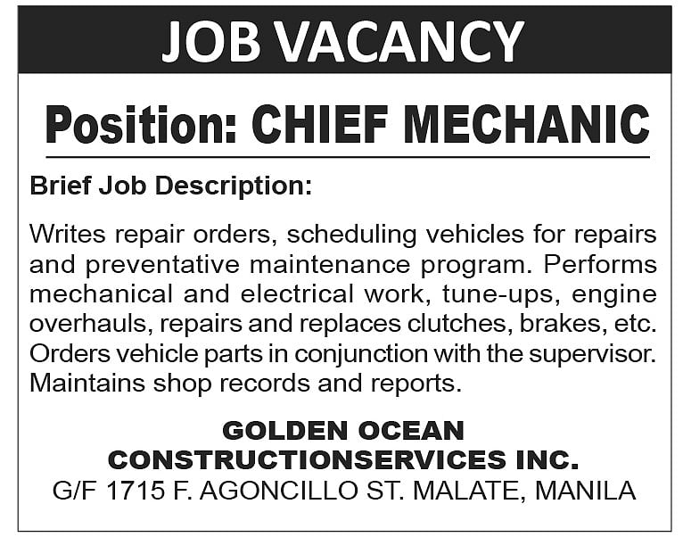 Golden Ocean Construction Services Inc.