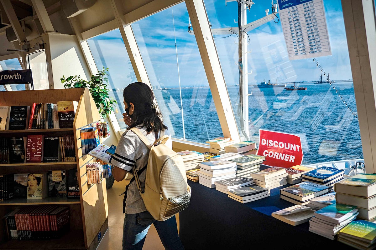 A FLOATING LIBRARY