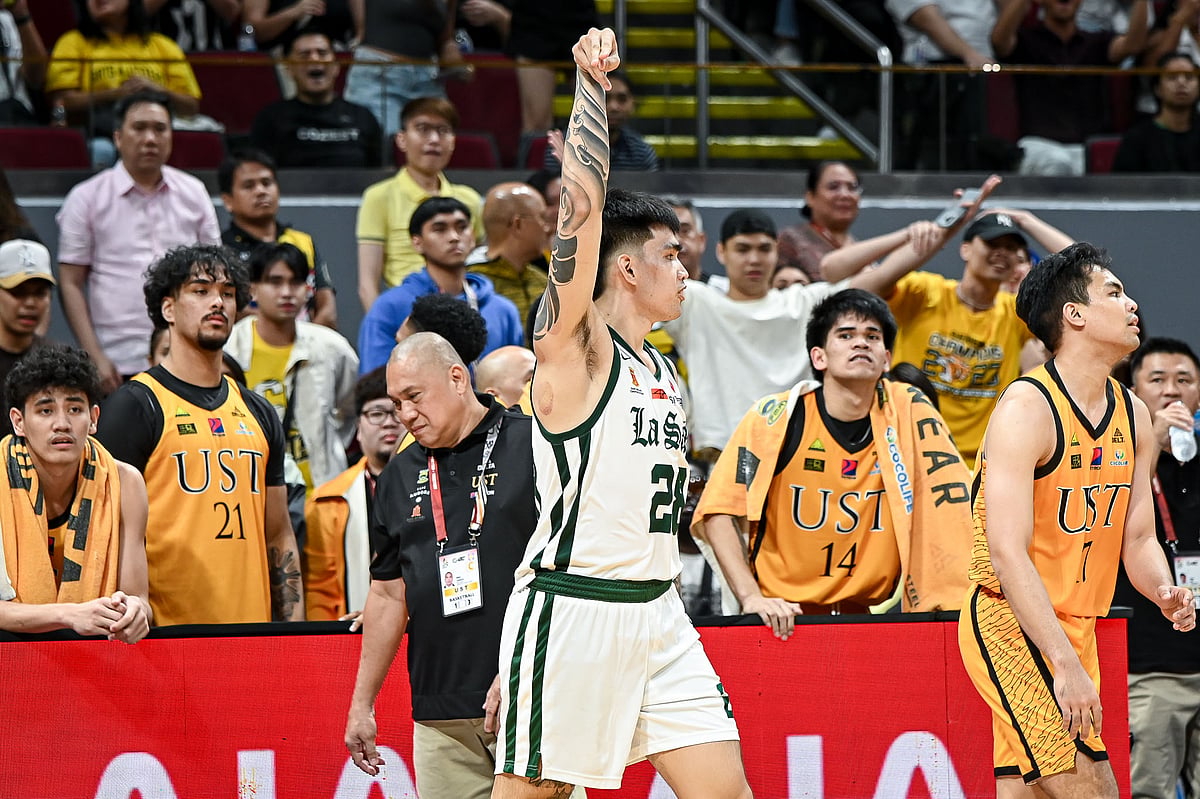La Salle holds off UST in OT, wins fifth straight