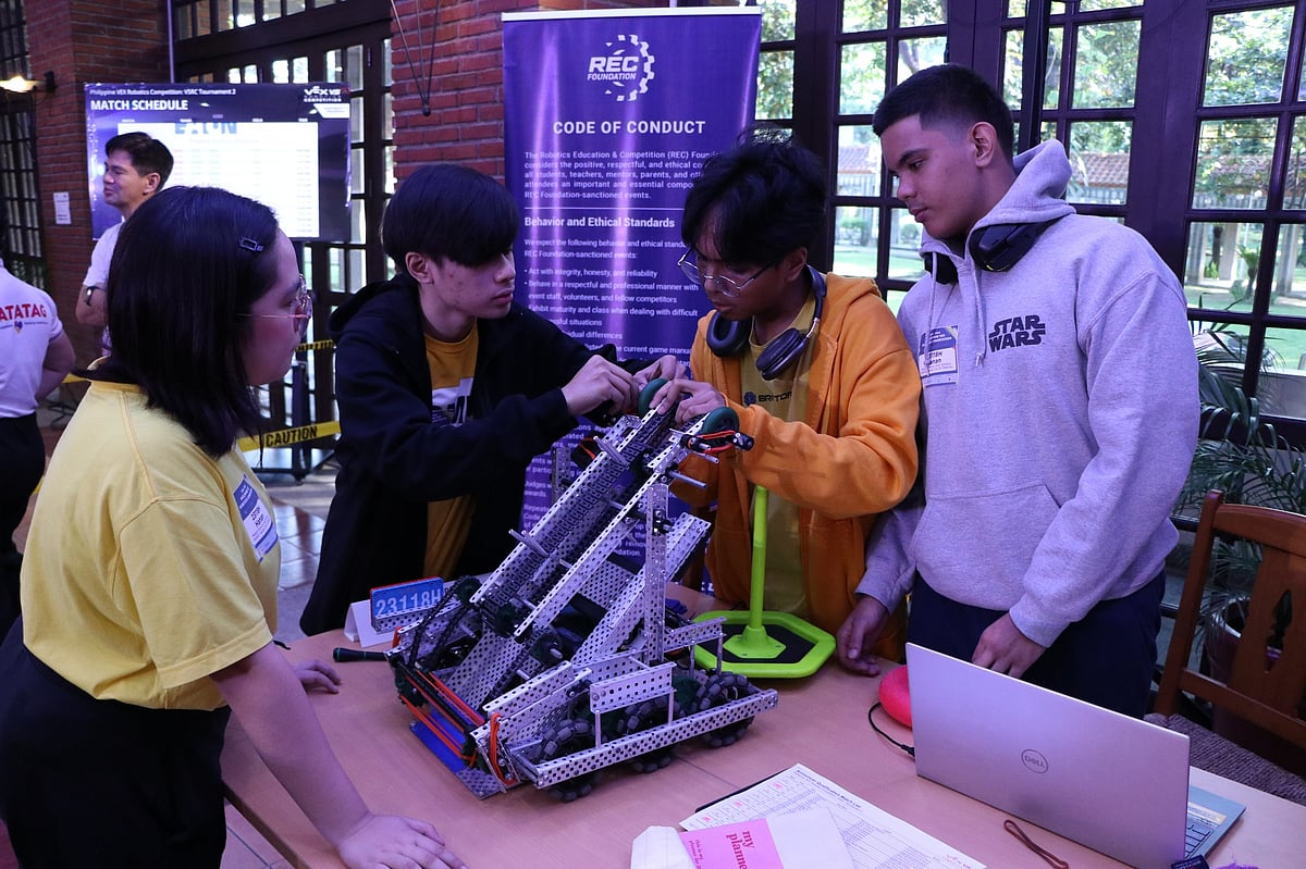 Young Innovators Shine at VEX Robotics Competition in Quezon City