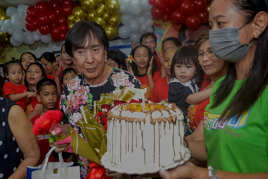 Mader Ricky Reyes kicks off birthday bash at Child Haus