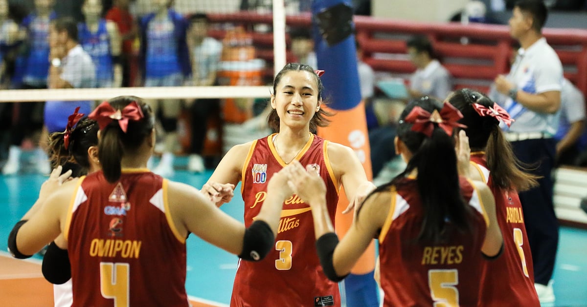 Perpetual girls volley squad enters NCAA final