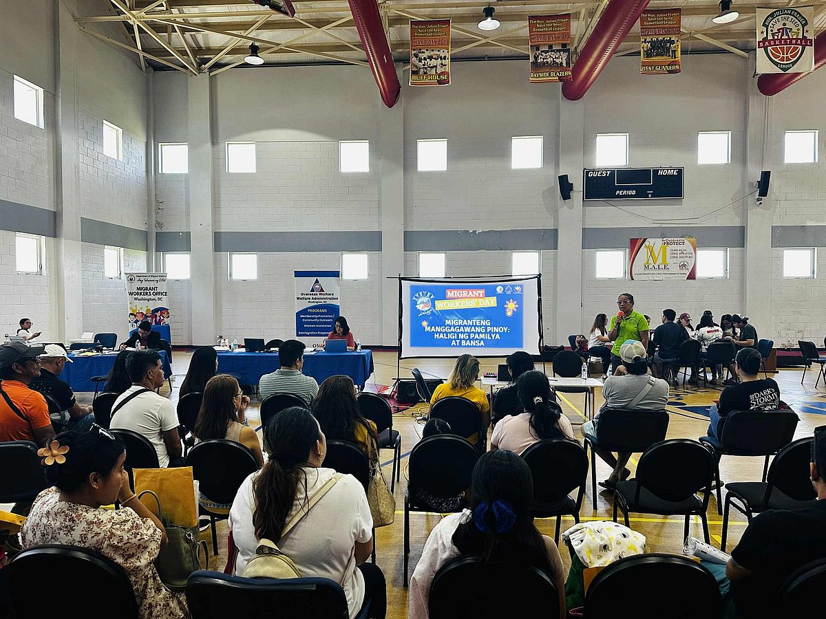 Over 200 OFWs in BVI receive labor services