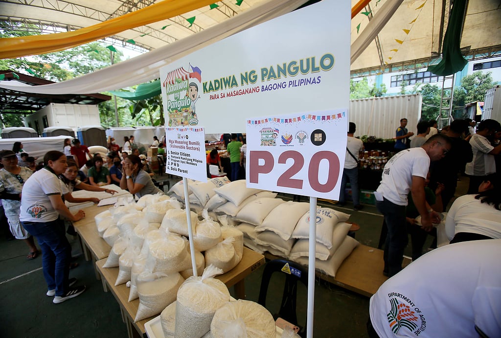 Da Rice Program DA says P20 rice program supply sufficient
