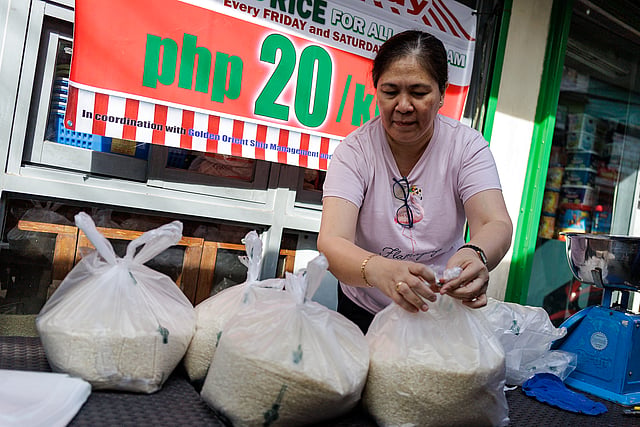 P20 per kilo rice sold in Baseco